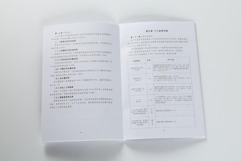 宣传册印刷--绿地集团员工手册